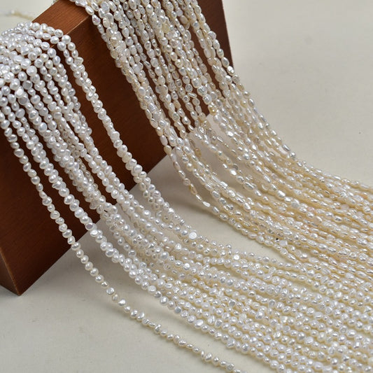 1311 Foreign trade cross-border 3-4mm natural freshwater baroque