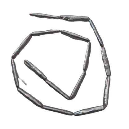 1108 Baroque special-shaped gray natural freshwater pearl manual DIY accessories