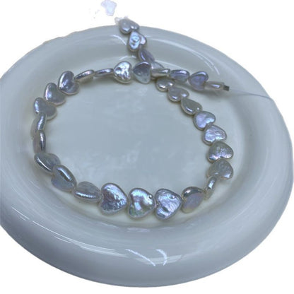 1075 Baroque special-shaped about 11-12mm love pearls, jewelry accessories