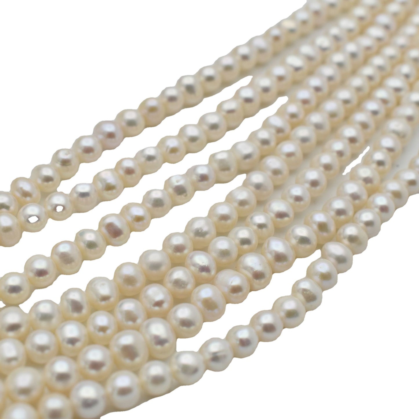 1174 Natural freshwater pearl 7-8mm punch DIY work in progress