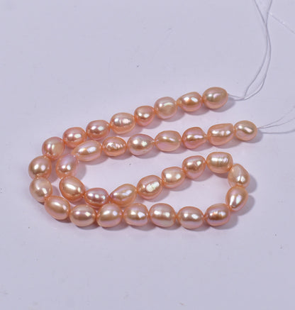 1324 Baroque Zhuji natural freshwater pearl loose beads handmade DIY necklace accessories wholesale