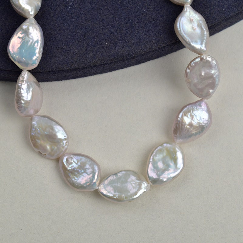 1096 baroque special-shaped water drop pearl strong light natural freshwater pearl work in progress diy