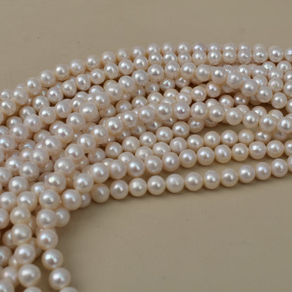1139 Natural freshwater 9-10mm pearl loose bead mother chain work in progress DIY