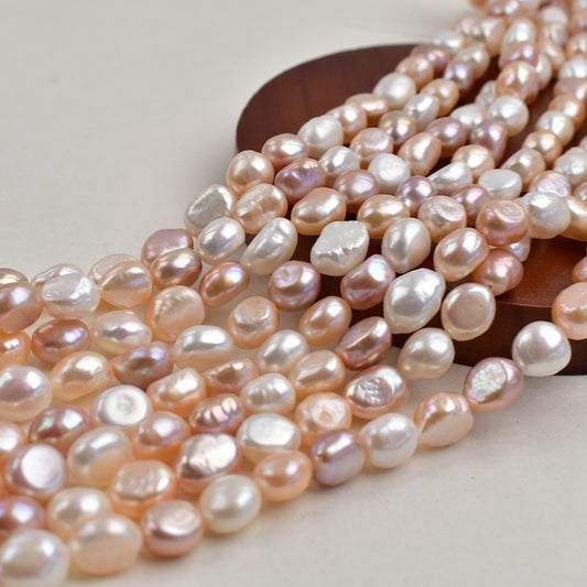 1219 Natural Freshwater Pearls 9-10mm