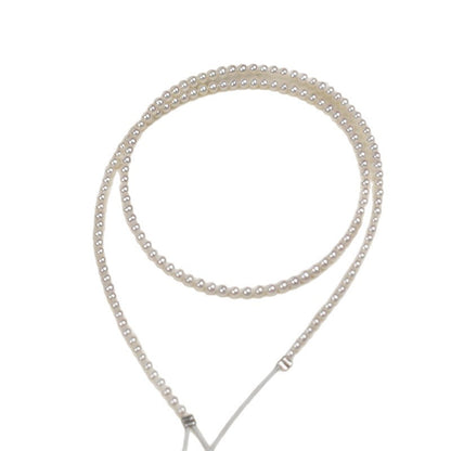 1168 3mm almost flawless white bright freshwater pearl work in progress