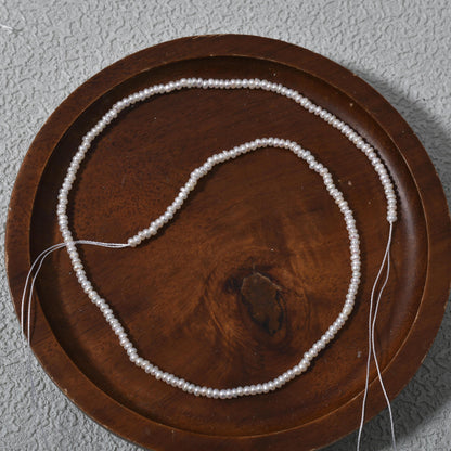 1213 2.5-3.5MM Small Flat Beads Natural Freshwater Flat Sheet Pearls DIY Handmade Accessories Accessories Semi-finished Materials
