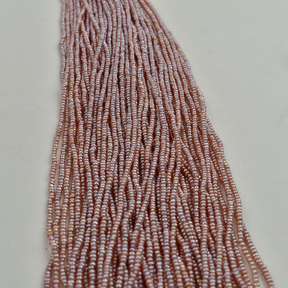 1234 natural freshwater pearls about 3mm purple pearls