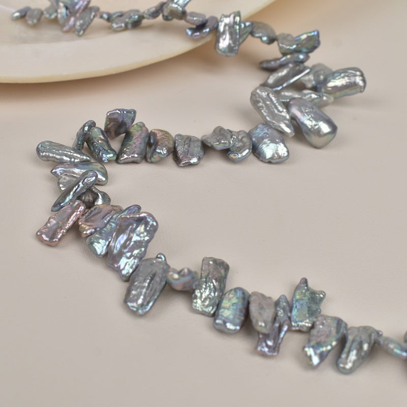 1091 Baroque special-shaped petal pearl Natural freshwater real pearl Material work in progress