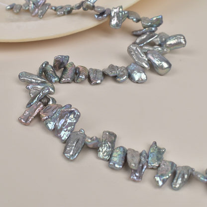 1091 Baroque special-shaped petal pearl Natural freshwater real pearl Material work in progress