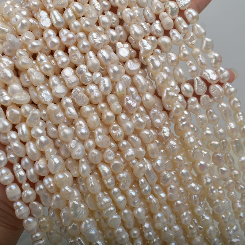 1095 Natural freshwater real pearl mixed color small pearl jewelry accessories