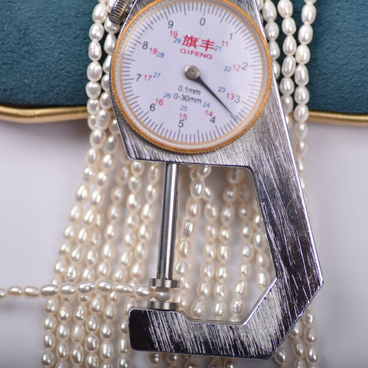 1039  mini beads 3.5mm white pink purple natural freshwater pearls