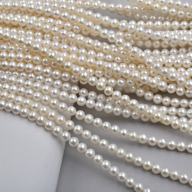 1128 Zhuji Pearl Natural freshwater pearl work in progress Wholesale 4-5mm