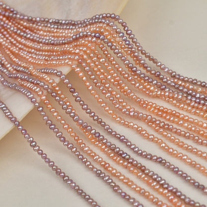 1189 2-3Mm natural freshwater real pearl small pearl jewelry accessories