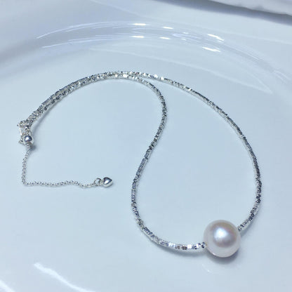 S925 sterling silver gypsy tian ran freshwater pearl necklace bracelet ring