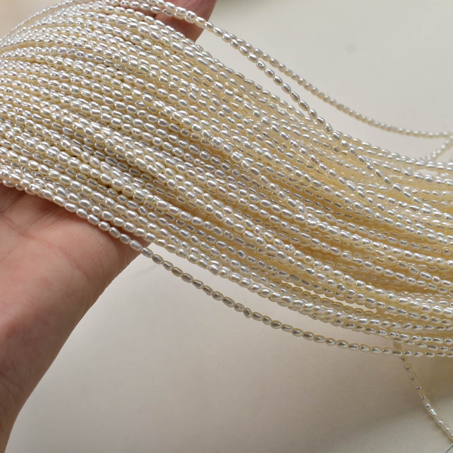 1012  2-2.5mm natural freshwater pearls handmade DIY jewelry accessories