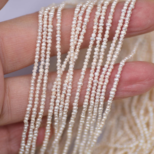 1186 Natural Freshwater Pearl 1.5-1 Small Pearl Wholesale Loose Beads