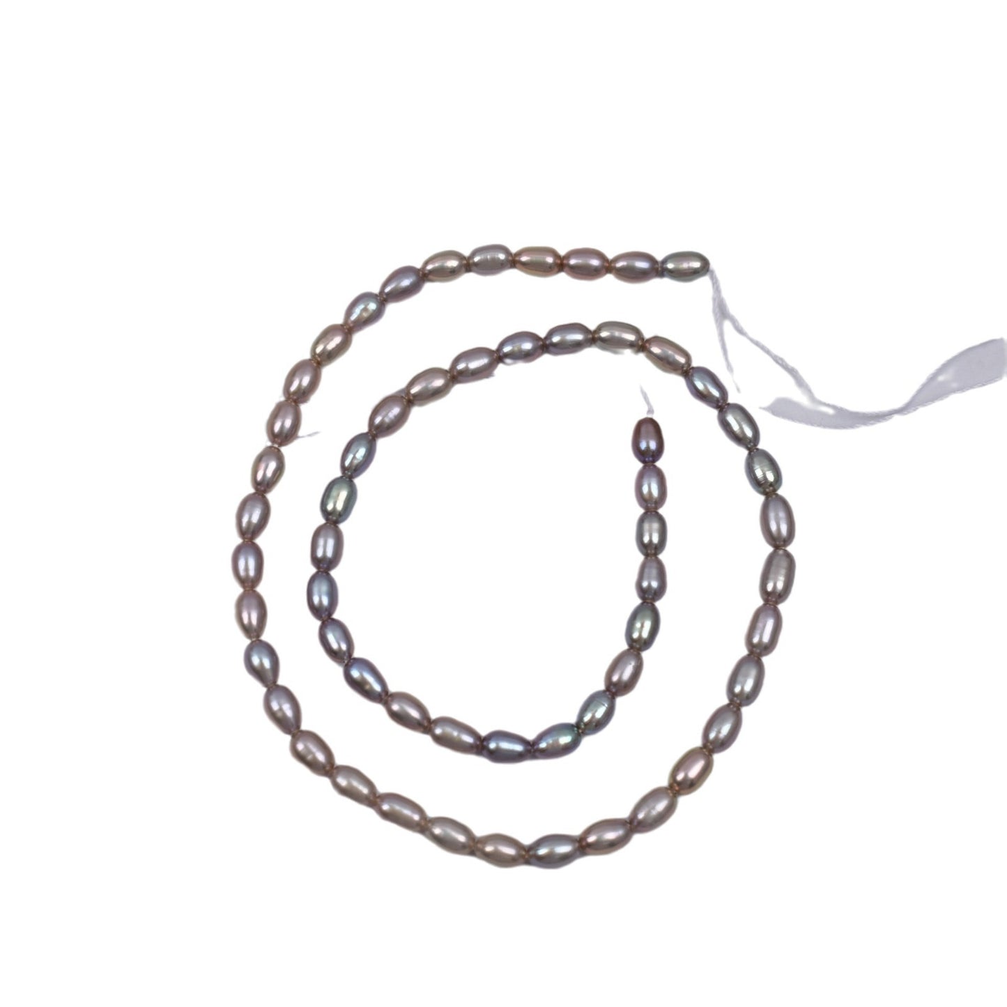 1010 gray natural freshwater pearls about 4-5mm meter-shaped strong light pearls DIY handmade jewelry loose beads