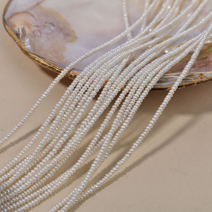 1214 2-2.5mm Flat Sheet Natural Pearl Freshwater Cultured Pearl DIY Semi-finished Products Wholesale