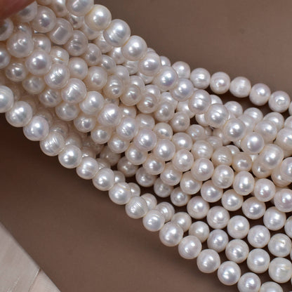 1158 Natural, freshwater pearl loose beads DIY handmade material accessories work in progress accessories