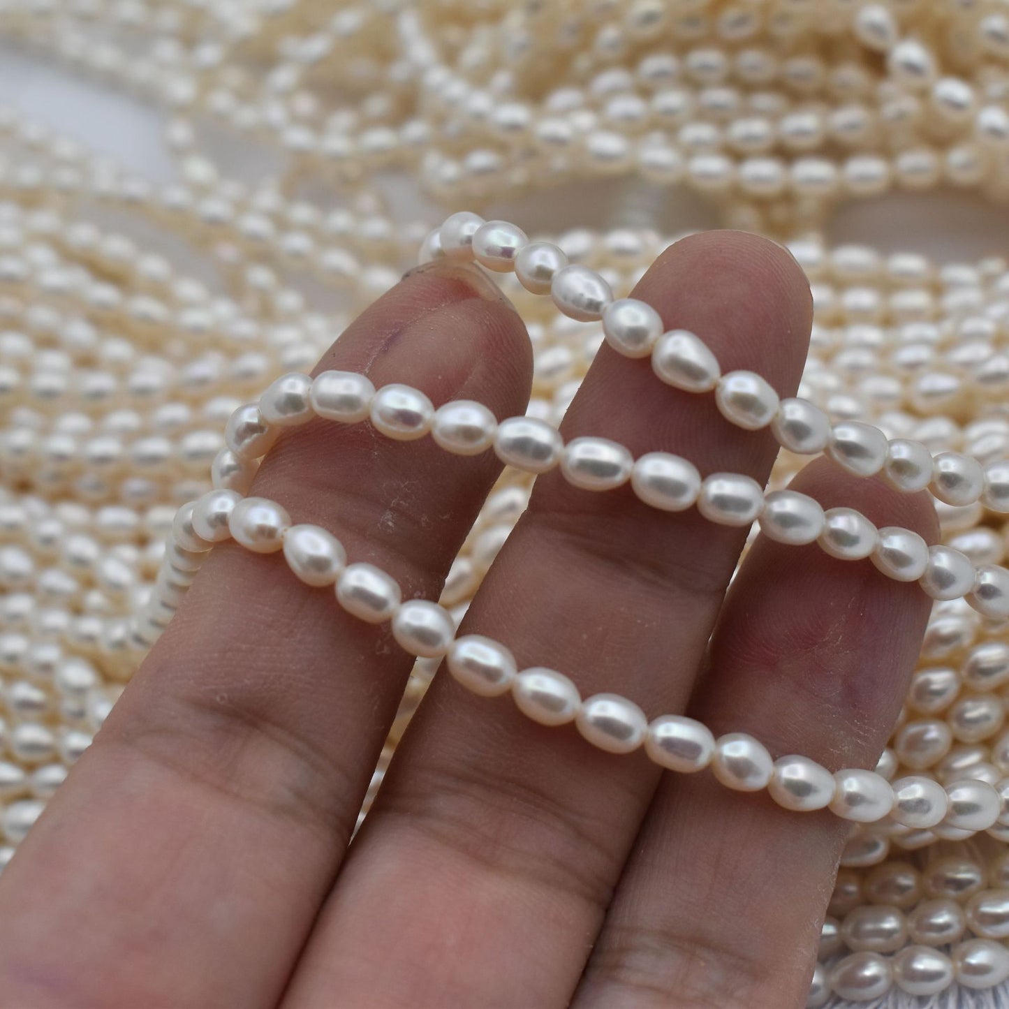 1020  Zhuji natural freshwater pearl loose beads about 2-3mm  handmade accessories