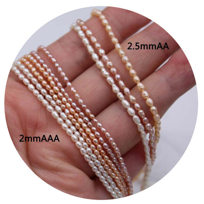 1020  Zhuji natural freshwater pearl loose beads about 2-3mm  handmade accessories