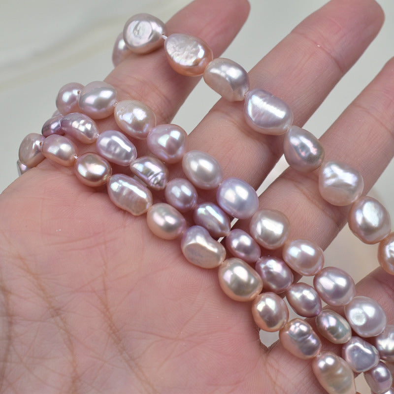 1314 3-10mm Purple, Baroque Shaped Pearl DIY Jewelry Accessories