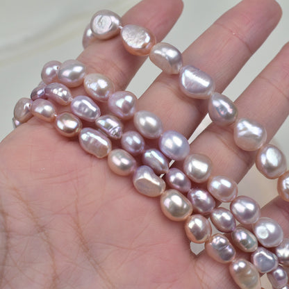 1314 3-10mm Purple, Baroque Shaped Pearl DIY Jewelry Accessories