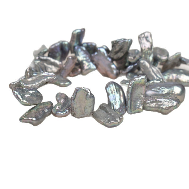 1091 Baroque special-shaped petal pearl Natural freshwater real pearl Material work in progress