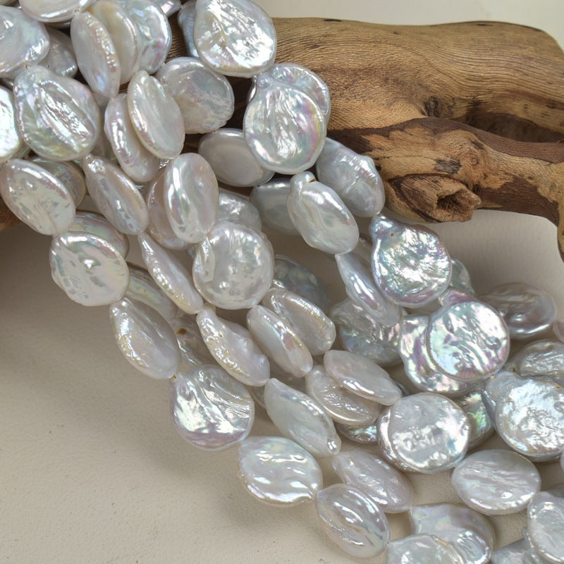 1079 Baroque Water Drop Pearl 14-15mm Button Pearl