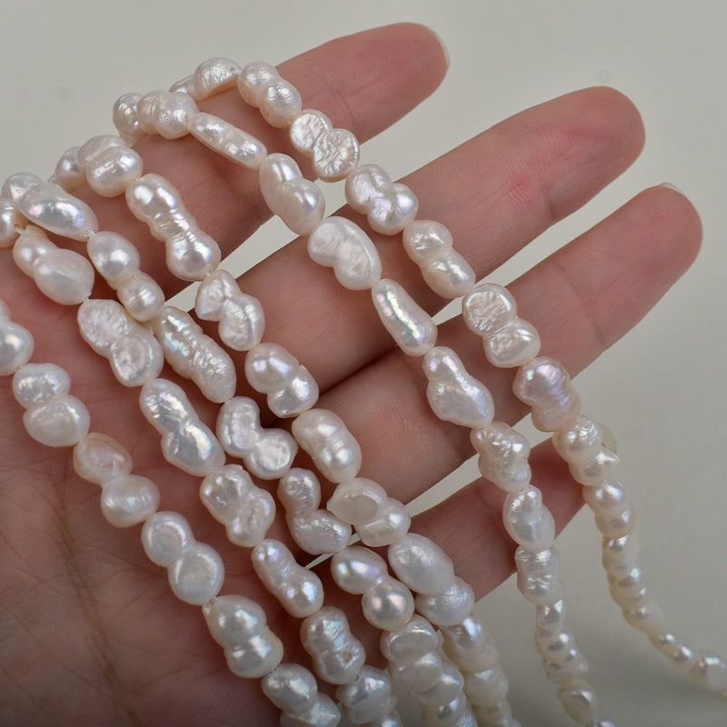 1095 Natural freshwater real pearl mixed color small pearl jewelry accessories