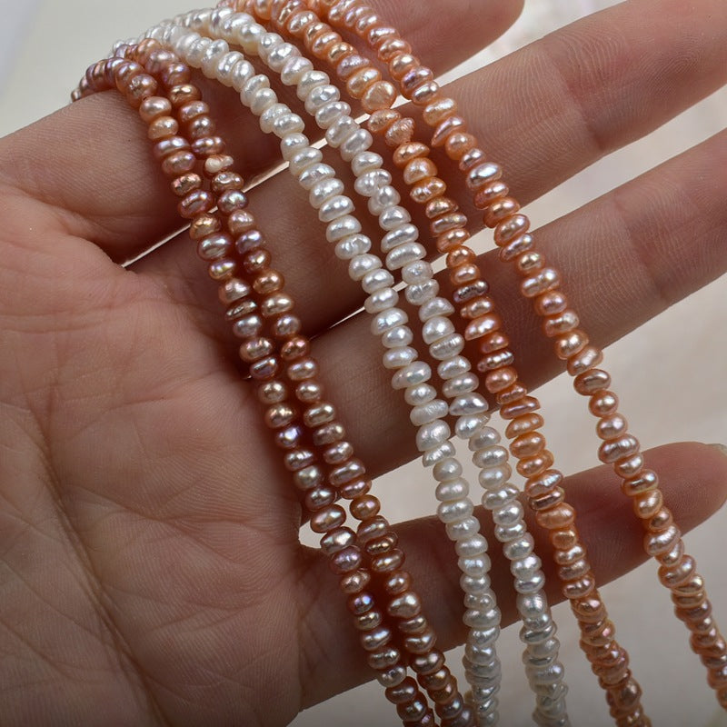 1230 manufacturers wholesale, natural freshwater pearls handmade beaded DIY jewelry material accessories