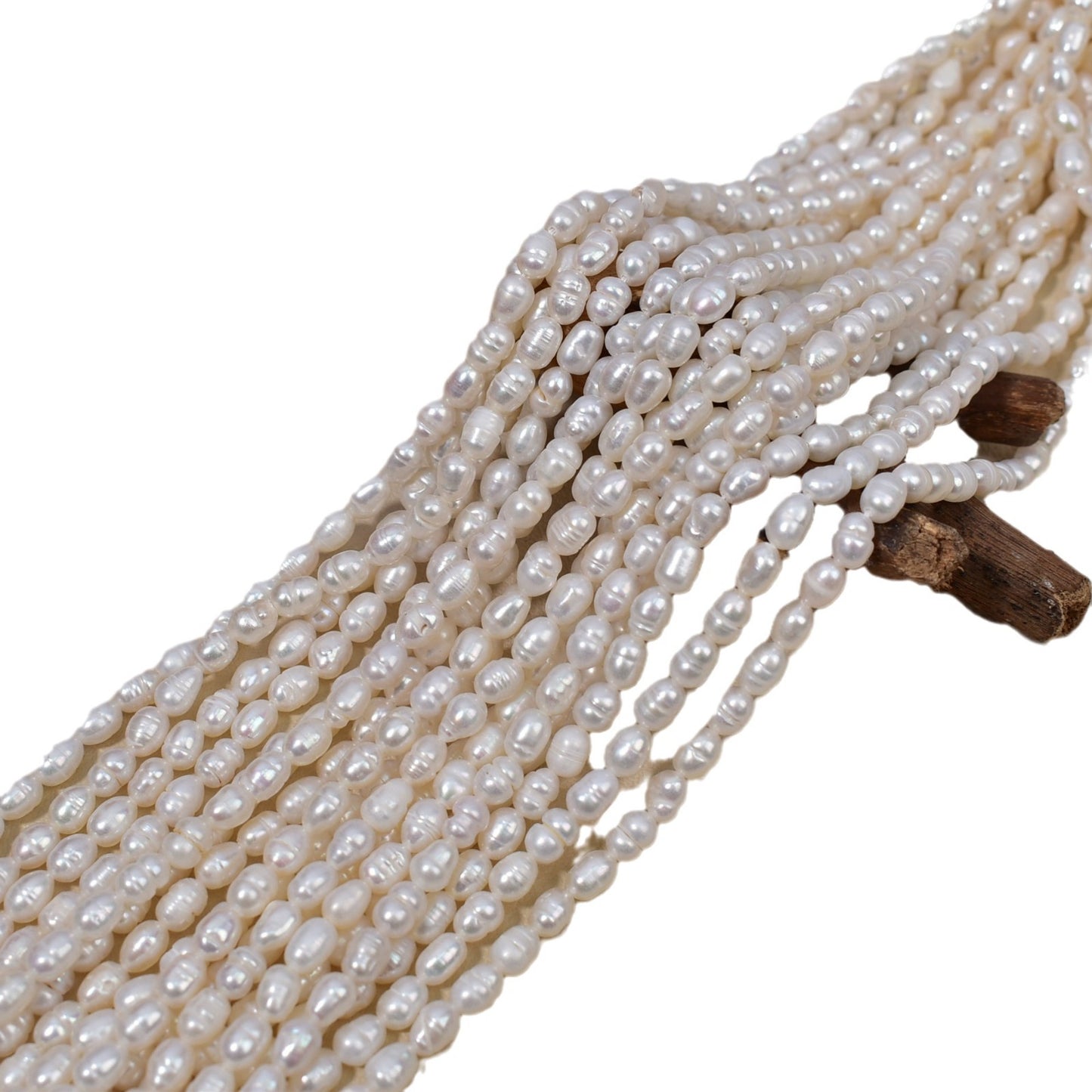 1058 4-5Mm natural freshwater pearl pearl DIY necklace bracelet work in progress