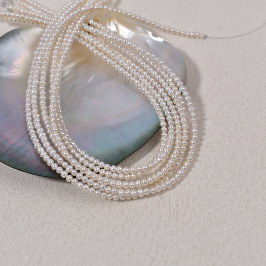 1075 36 cm long, cost-effective freshwater pearl loose bead necklace bracelet material work in progress one piece delivery source