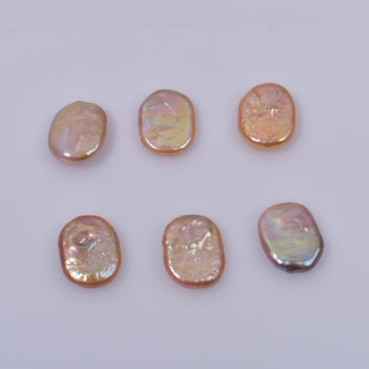 巴洛克异形方块珠散珠颗粒天然淡水无孔珍珠diy耳环吊坠饰品配件