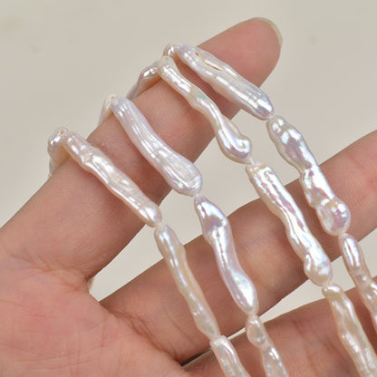 1084 6 * 20Mm toothpick pearl natural freshwater real pearl