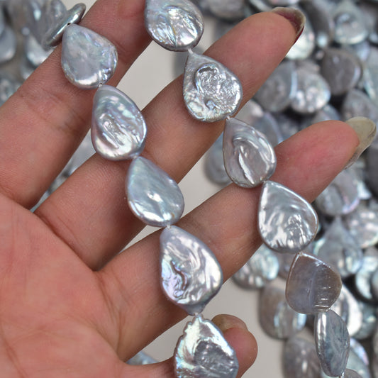 1100 Natural Freshwater Pearl Baroque 14 * 18mm Loose Beads