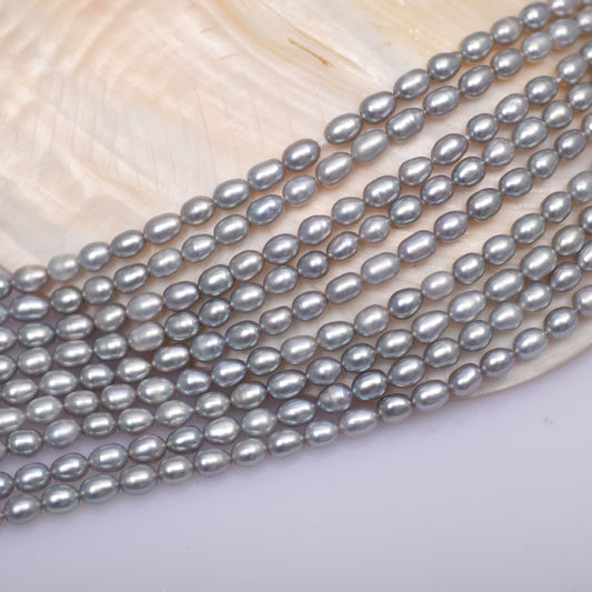 1063 grey natural freshwater pearl wholesale