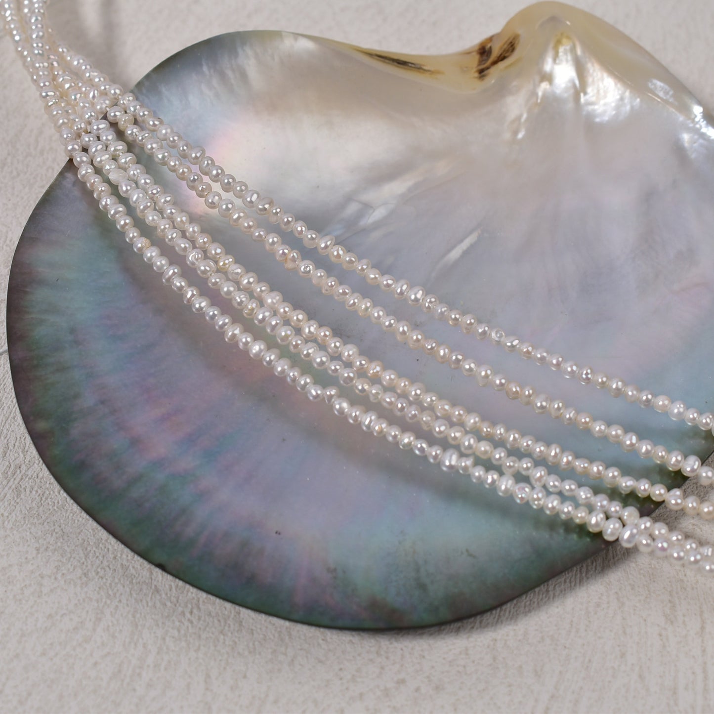 1075 36 cm long, cost-effective freshwater pearl loose bead necklace bracelet material work in progress one piece delivery source