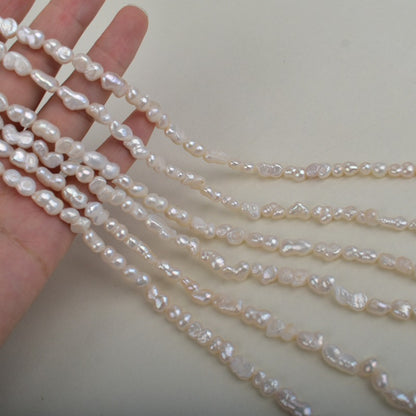 1095 Natural freshwater real pearl mixed color small pearl jewelry accessories