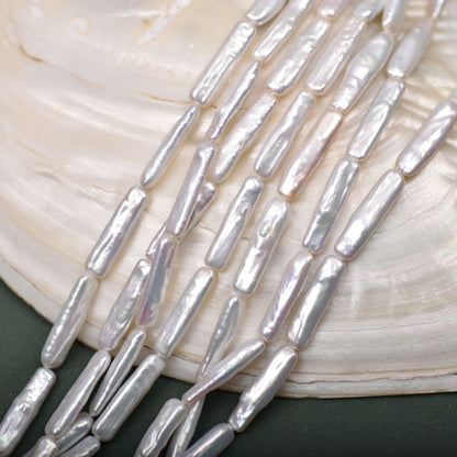 1105 Baroque strong light irregular natural freshwater pearl DIY necklace beaded jewelry accessories wholesale