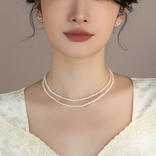 Double-layer Pearl Women