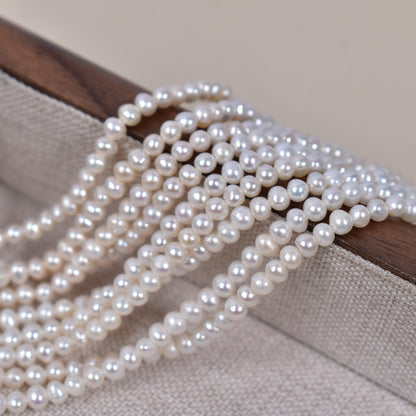 1124 2-3Mm Near Round Pearl Natural Freshwater pearl
