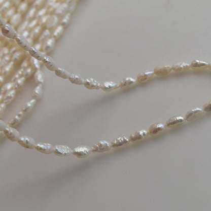 1313 Zhuji Pearl 4-5mm Natural Freshwater Pearl Shaped Beads