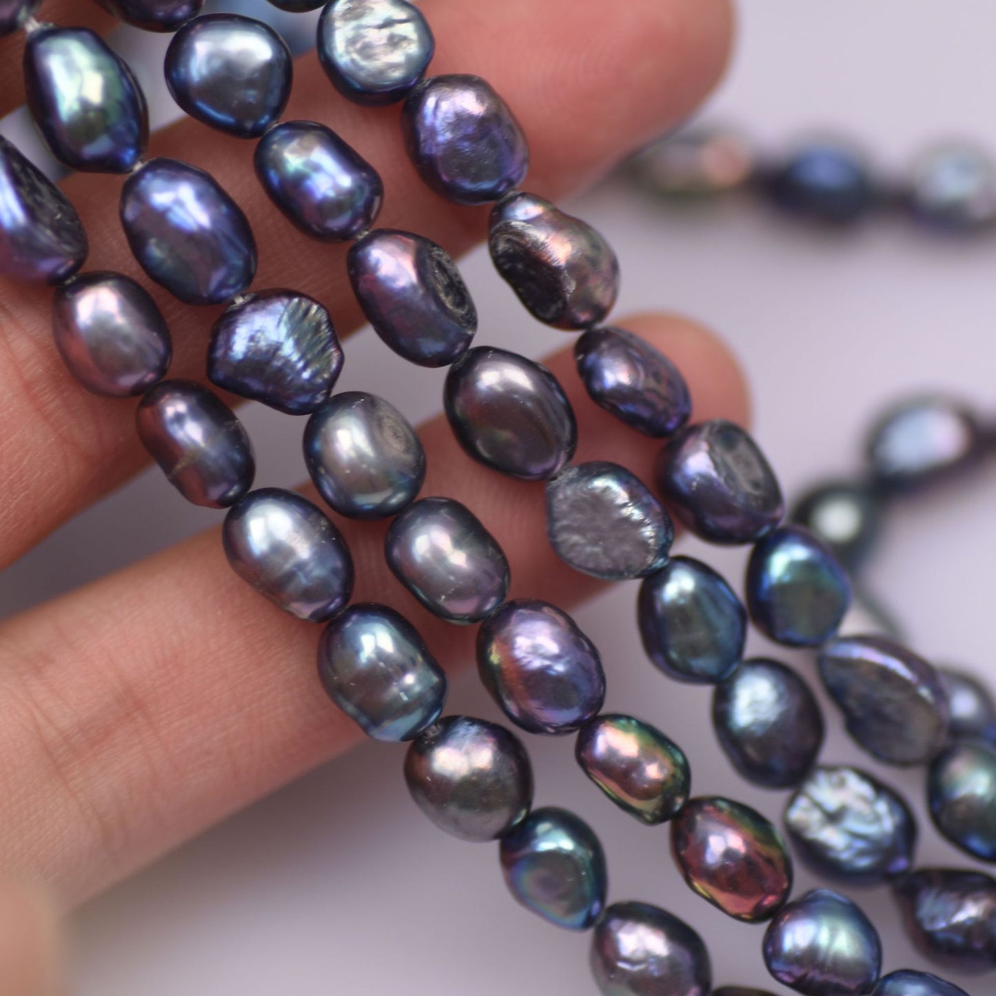 1323 Large stock Baroque, pearl 7-8mm