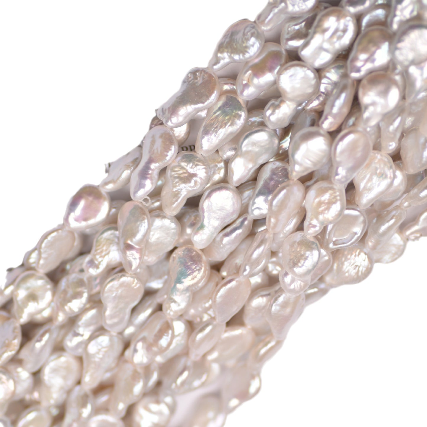 1101 Baroque irregular button beads about 11-12mmdiy hand work in progress