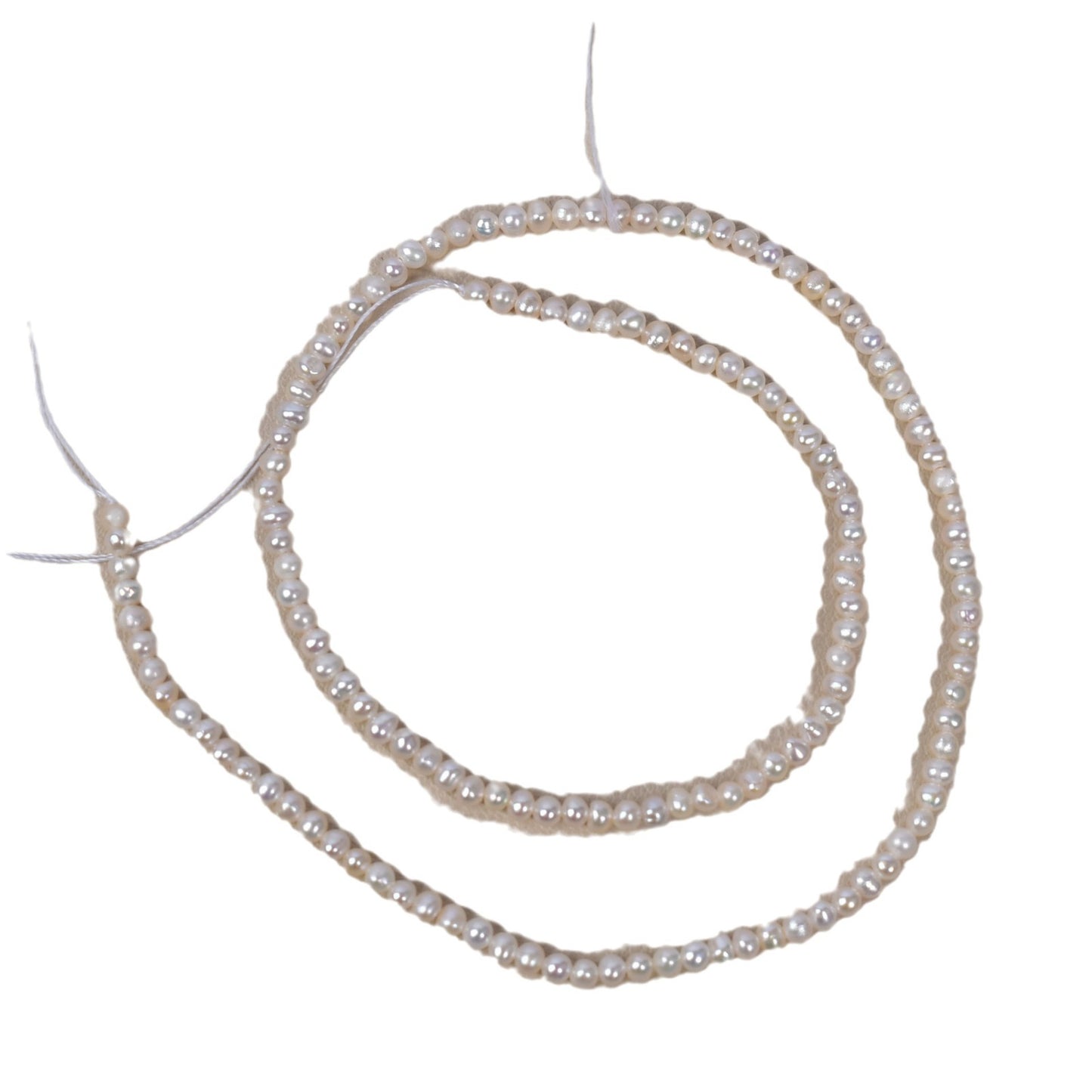 1124 2-3Mm Near Round Pearl Natural Freshwater pearl