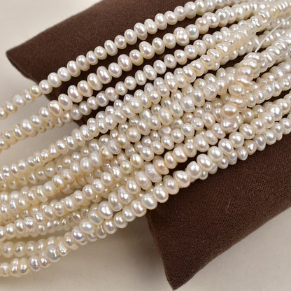 1235 3-4Mm keshi natural freshwater pearl DIY loose beads