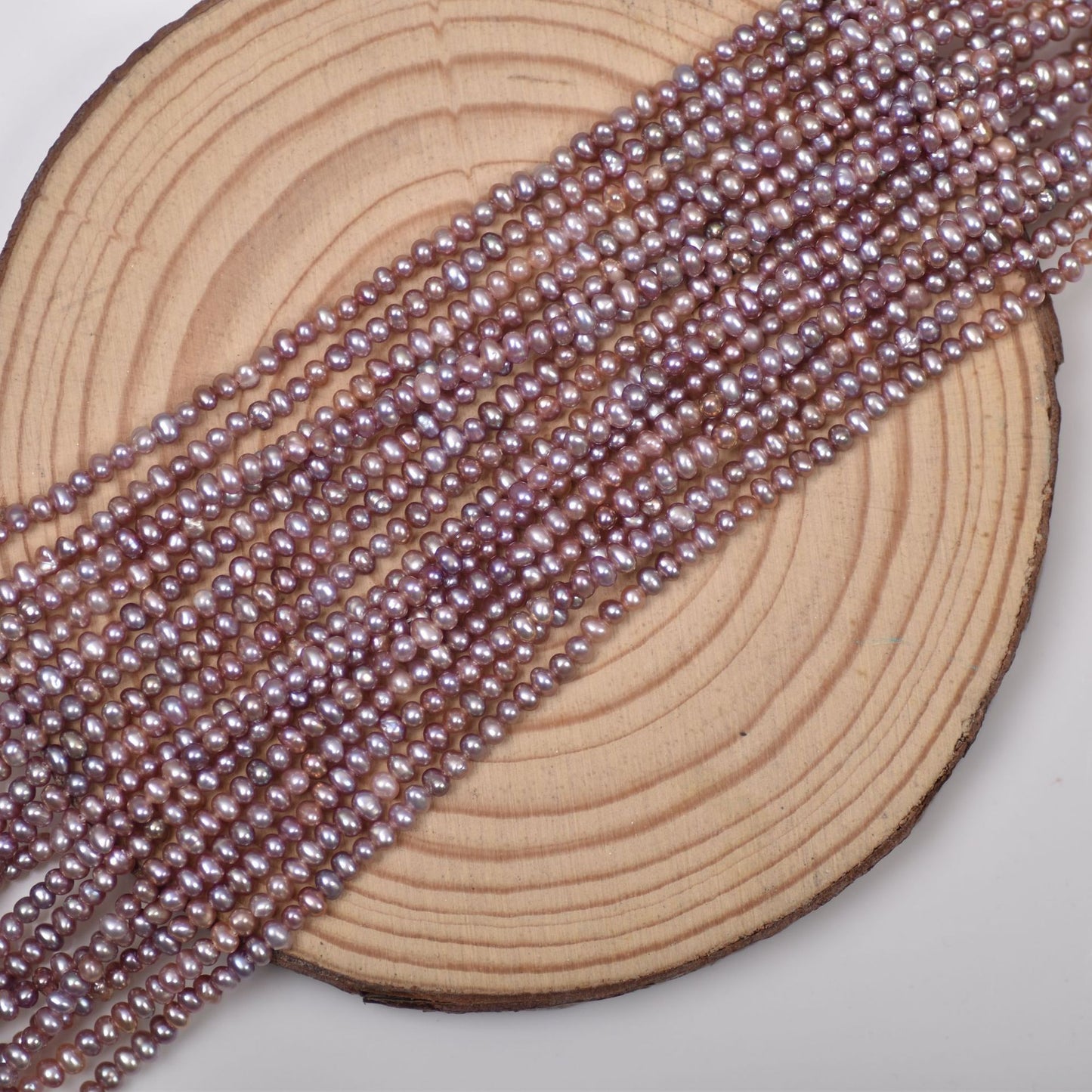 1122 Wholesale Natural Freshwater Pearl Egg Type 2.5-3 mm