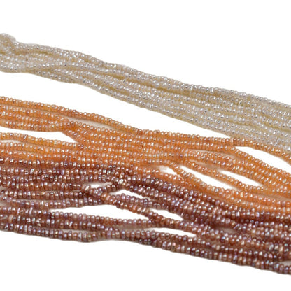 1246 manufacturers wholesale 37cm long natural freshwater pearl 2-2.5 mm