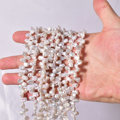 1089 Panax notoginseng natural freshwater pearl about 5-6mm baroque special-shaped pearl